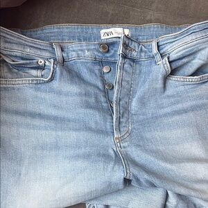 ZARA Light Blue Denim Jeans
